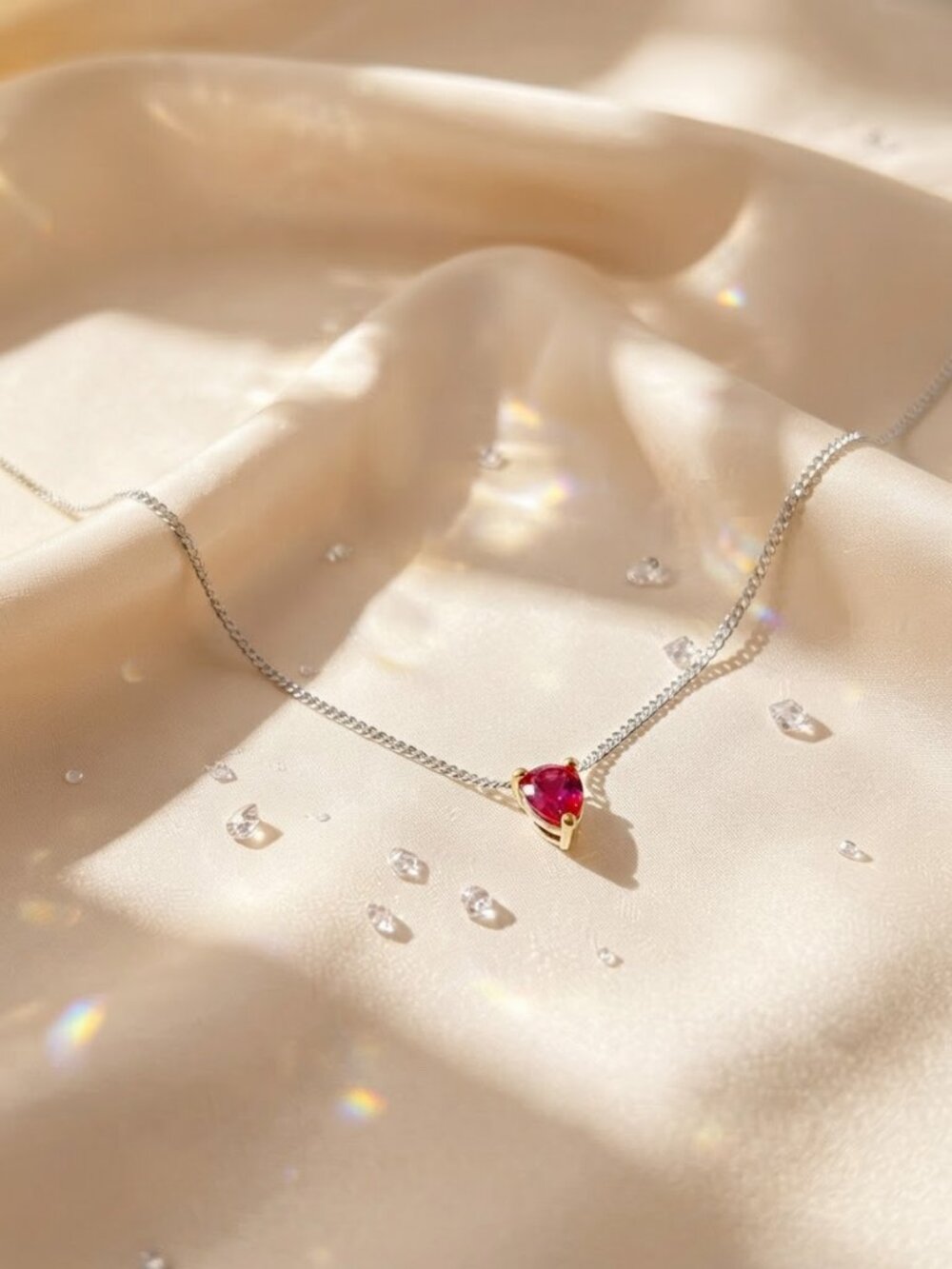 Zara Sterling Silver Sparkling Clavicle Chain Choker Necklace